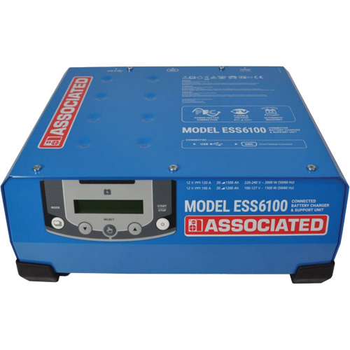 100 A High-Power Smart Charger with Inverter Technology Planification Entrepots Molloy