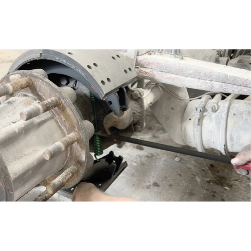 Heat-Treated Brake Spring Fork with Extra Long Shaft Planification Entrepots Molloy