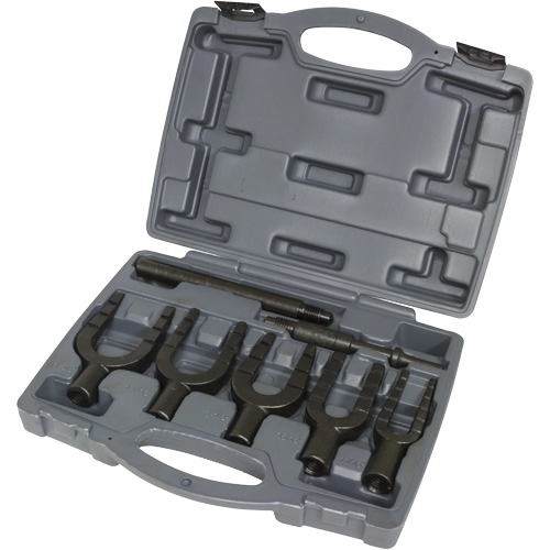 5-Piece Stepped Pickle Fork Kit with Case Planification Entrepots Molloy