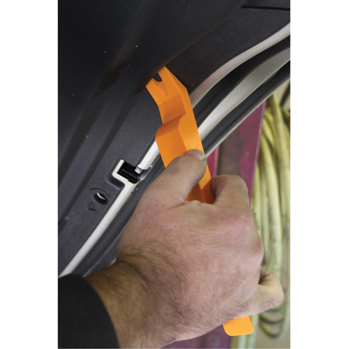 Jeu d'assortiment de 5 cales en nylon orange fluo Planification Entrepots Molloy
