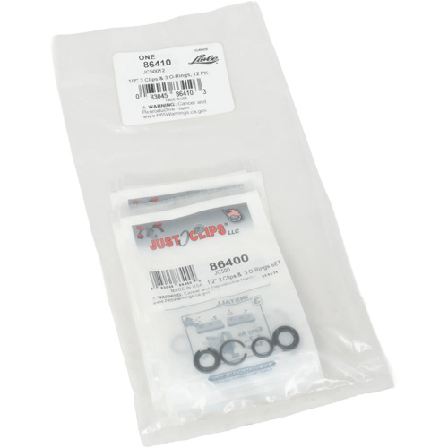 1/2" Clips & O-Rings Set - Bulk Planification Entrepots Molloy