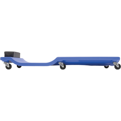 Blue Low Profile Plastic Creeper Planification Entrepots Molloy