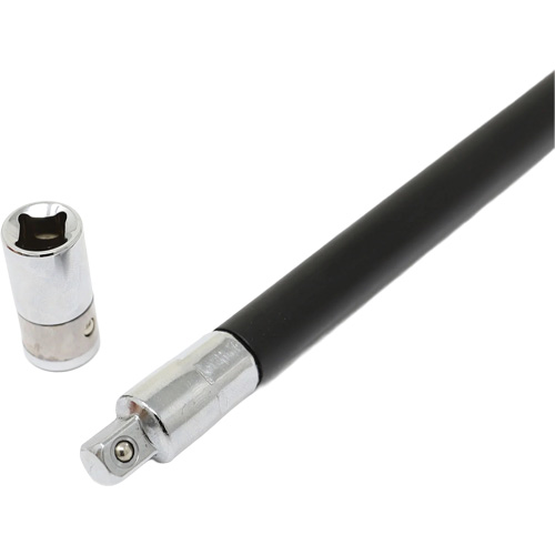 Tournevis flexible extra-long avec adaptateur carr&eacute; 1/4" x hexagonal 1/4" Planification Entrepots Molloy