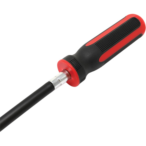 Tournevis flexible extra-long avec adaptateur carr&eacute; 1/4" x hexagonal 1/4" Planification Entrepots Molloy