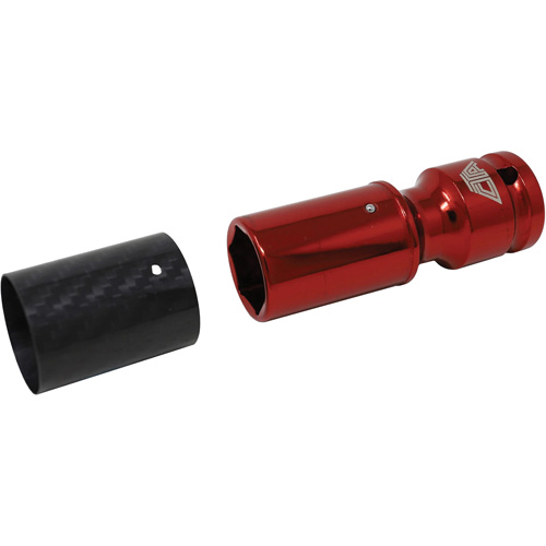 Metric Lug Socket with Carbon Fiber Sleeve Planification Entrepots Molloy