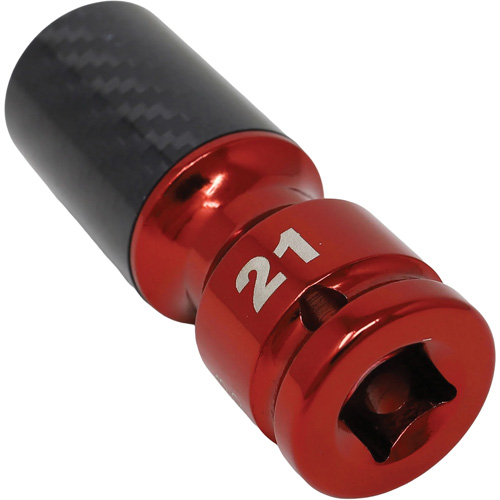 Metric Lug Socket with Carbon Fiber Sleeve Planification Entrepots Molloy