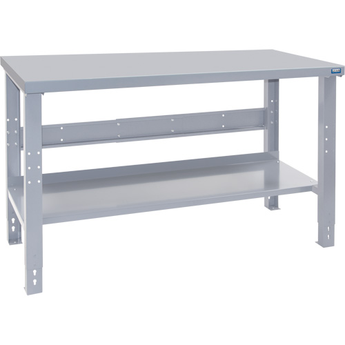 Industrial Duty Workbench, 60" W x 36" D x 34" H, 1000 lbs. Capacity Planification Entrepots Molloy