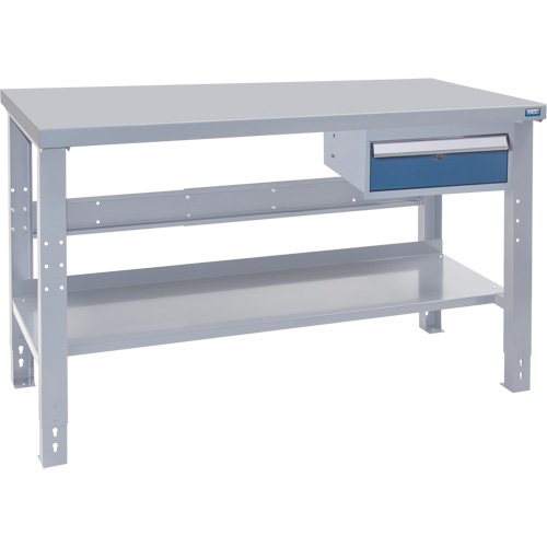 &eacute;tabli industriel, 72" la x 36" p x 34" h, Capacit&eacute; 1000 lb Planification Entrepots Molloy