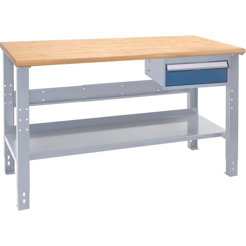 Industrial Duty Workbench, 36" W x 72" D x 34" H, 1000 lbs. Capacity Planification Entrepots Molloy