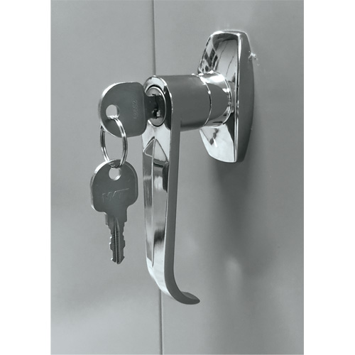 Storage Cabinet, Steel, 4 Shelves, 78" H x 48" W x 24" D, Grey Planification Entrepots Molloy