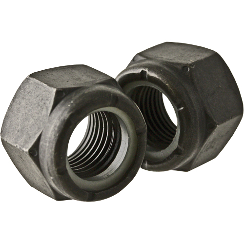 Hex Nut, 5/8" Dia., Black Oxide, Coarse Planification Entrepots Molloy