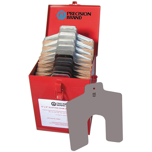 Slotted Shims - Individual Packages Planification Entrepots Molloy