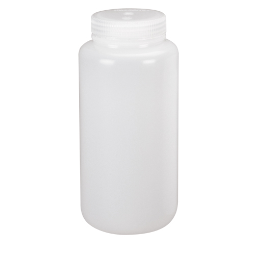 Bouteilles &agrave; large ouverture, Ronde, 8 oz, Plastique Planification Entrepots Molloy