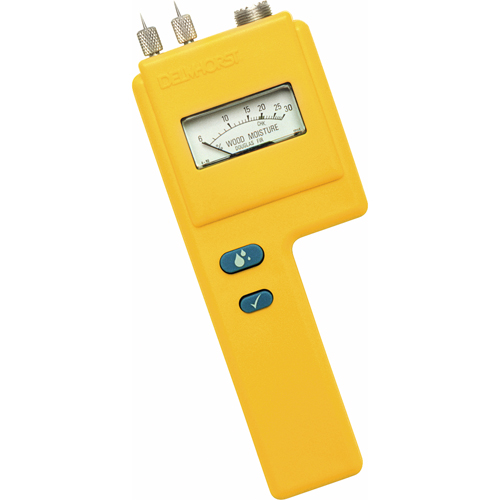 Wood Moisture Meters - Analog Display, 6 - 30% Moisture Range Planification Entrepots Molloy