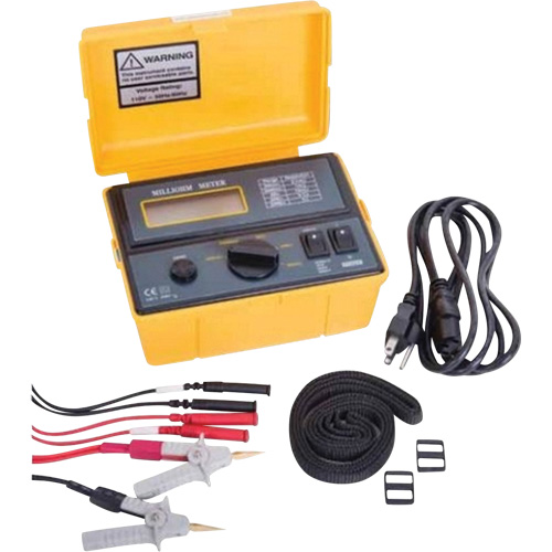 Milli-Ohmmeter Planification Entrepots Molloy