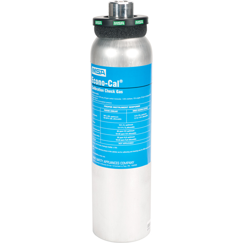 Calibration Testing Gas, 4 Gas Mix, CH4/CO/H2S/O2, 34 Litres Planification Entrepots Molloy