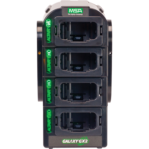 Chargeur &agrave; appareils multiples Galaxy GX2 pour Altair 4X/4XR, Compatible avec D&eacute;tecteur de gaz de la famille MSA Altair Planification Entrepots Molloy