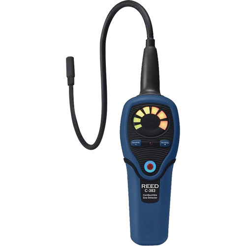 Combustible Gas Leak Detector, 5.0 ppm, Display & Sound Alert Planification Entrepots Molloy
