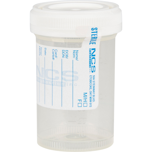 90ml Sterile Containers, Clear Planification Entrepots Molloy