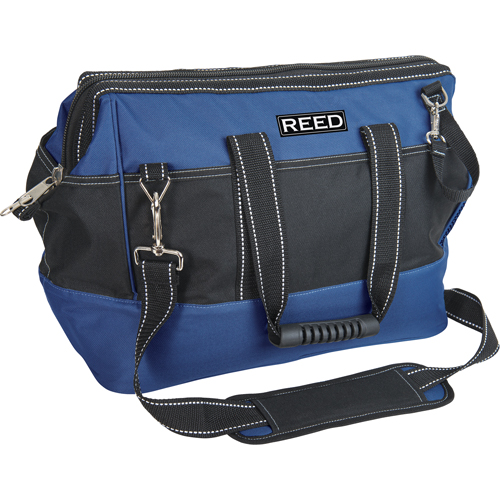 Sac &agrave; outils industriel, Polyester, 33 pochettes, Noir/Bleu Planification Entrepots Molloy