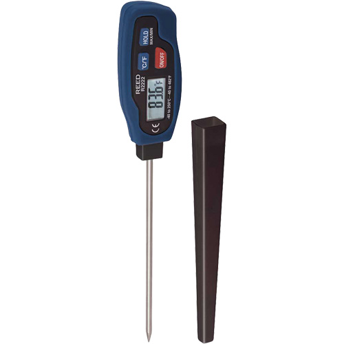 Thermom&egrave;tre &agrave; tige REED R2222, Contact, Num&eacute;rique, -40-482°F (-40-250°C) Planification Entrepots Molloy