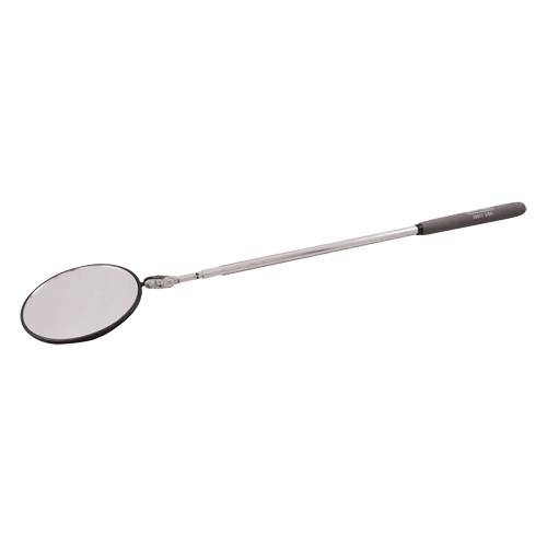 Miroir d'inspection, Circulaire, 3-3/4" lo x 3-3/4" la, T&eacute;lescopique Planification Entrepots Molloy
