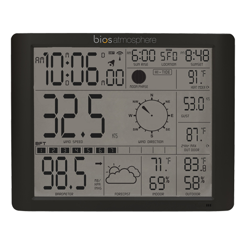 Station m&eacute;t&eacute;orologique g&eacute;ante Planification Entrepots Molloy