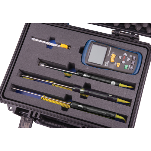 Ensemble de thermom&egrave;tre &agrave; thermocouple, Contact, Num&eacute;rique, -58-2000°F (-50-1300°C) Planification Entrepots Molloy