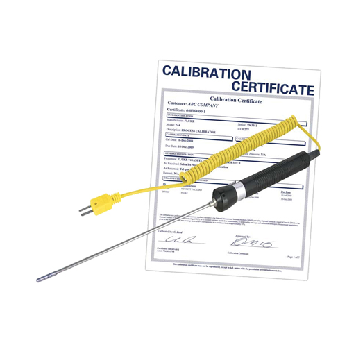Sonde thermocouple pour l'air/gaz (comprend certificat ISO), 900 °C (1652°F) Temp. max. Planification Entrepots Molloy