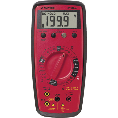 30XR-A Digital Multimeter, AC/DC Voltage, AC/DC Current Planification Entrepots Molloy