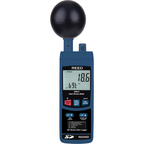 Data Logging Heat Stress Meter Planification Entrepots Molloy