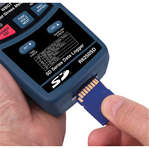 Data Logging Heat Stress Meter Planification Entrepots Molloy