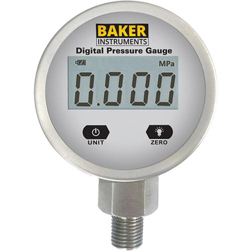 B5000 Series Pressure Gauge, 2-1/2" , 0 - 3000 psi, Bottom Mount, Digital Planification Entrepots Molloy