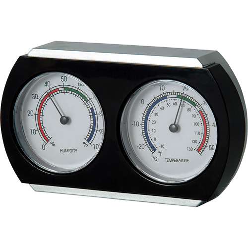 Indoor Thermometer/Hygrometer, 10°- 130° F ( -25° - 55° C ) Planification Entrepots Molloy