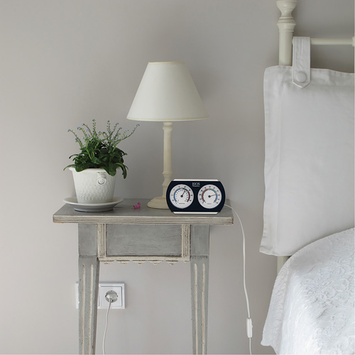 Indoor Thermometer/Hygrometer, 10°- 130° F ( -25° - 55° C ) Planification Entrepots Molloy