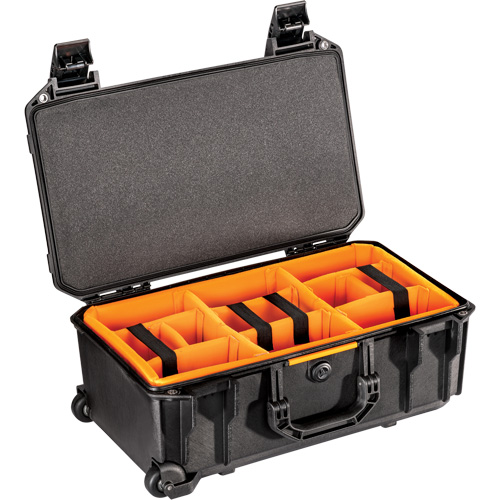 Vault Rolling Case with Padded Dividers, Hard Case Planification Entrepots Molloy
