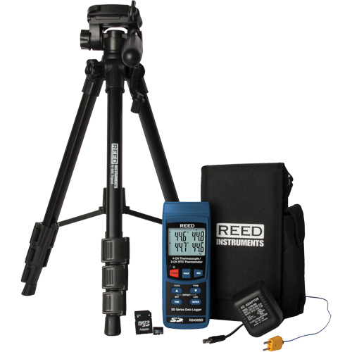 N&eacute;cessaire de thermom&egrave;tre thermocouple avec enregistreur de donn&eacute;es Planification Entrepots Molloy