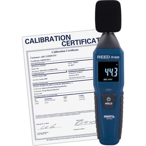 Sonom&egrave;tre Bluetooth Smart Series avec certificat ISO, Gamme de mesure 30 - 130 dB Planification Entrepots Molloy