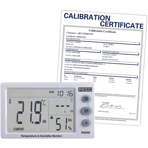 Compteur de contrainte thermique avec certificat ISO Planification Entrepots Molloy