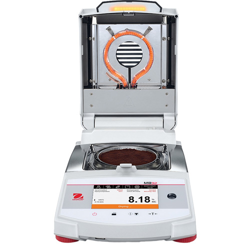 Analyseur d'humidit&eacute; par chauffage de la fibre de carbone MB92 Planification Entrepots Molloy