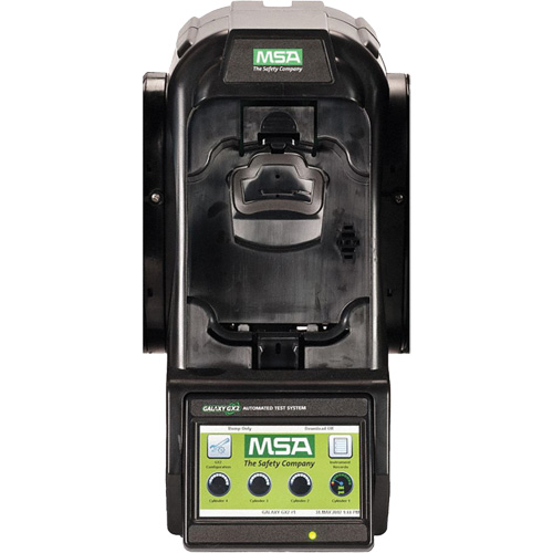 Syst&egrave;me d'&eacute;talonnage automatis&eacute; Galaxy GX2 avec charge, Compatible avec D&eacute;tecteur multigaz Altair 5/ Planification Entrepots Molloy