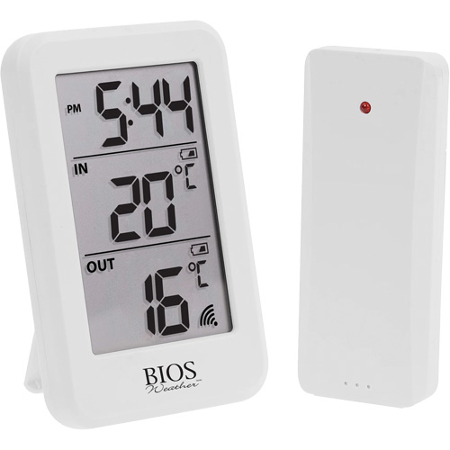 Wireless Indoor/Outdoor Thermometer, Non-Contact, Digital, -40-158°F (-40-70°C) Planification Entrepots Molloy