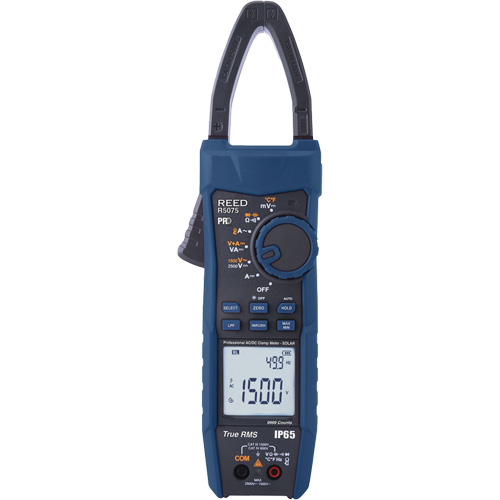 Professional Solar Clamp Meter, AC/DC Voltage, AC/DC Current Planification Entrepots Molloy