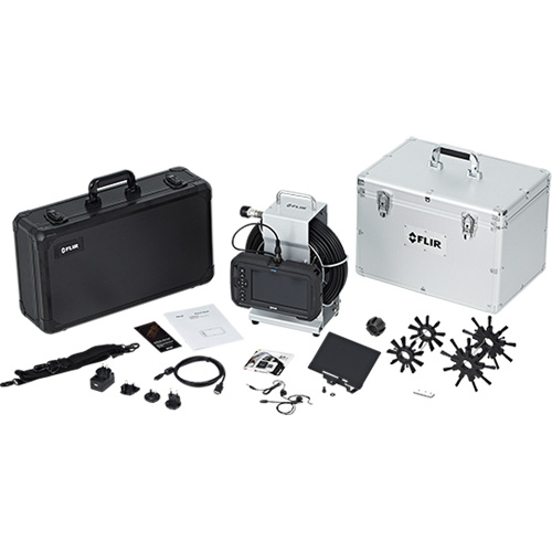 High-Performance Videoscope Kit with Camera Probe & Plumbing Spool Planification Entrepots Molloy