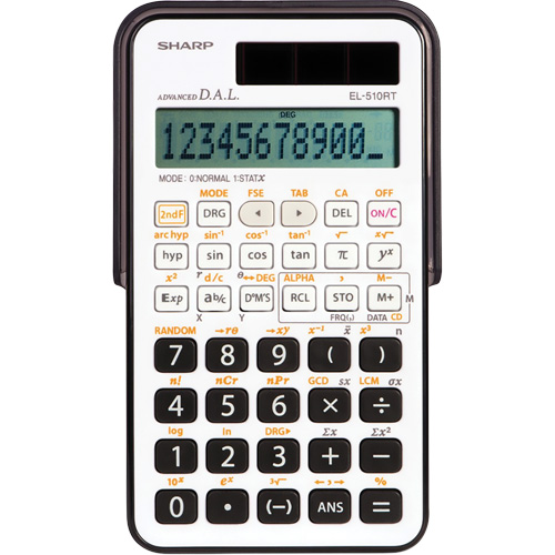 Calculatrice scientifique EL510RTB avec 169 fonctions Planification Entrepots Molloy