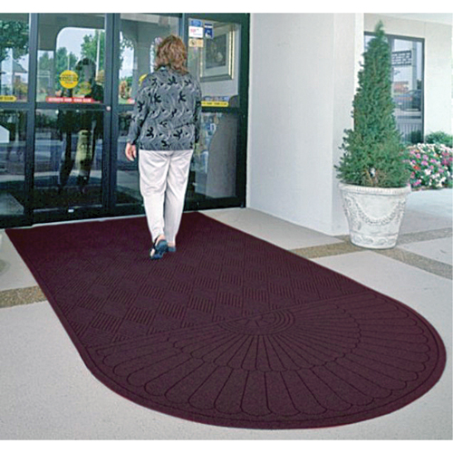 Tapis Waterhog Eco, Essuie-pieds/grattoir, 3' x 10' x 3/8", Marron Planification Entrepots Molloy