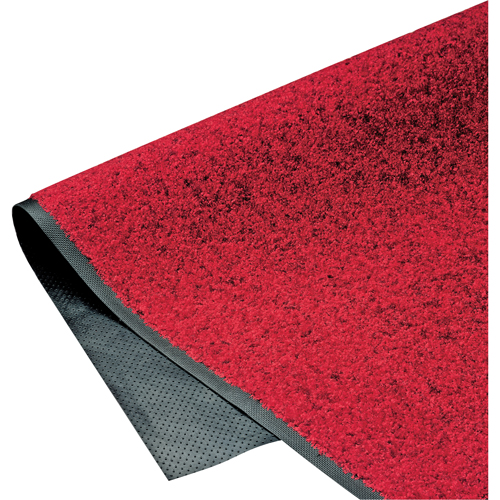 Tapis ColorStar, Essuie-pieds, 4' x 6' x 3/8", Rouge/noir Planification Entrepots Molloy