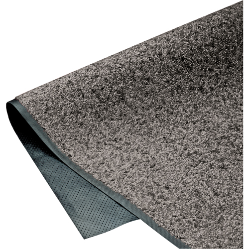 ColorStar Matting, Wiper, 3' x 5' x 3/8", Grey Planification Entrepots Molloy
