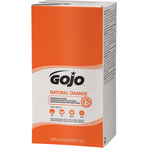 Nettoyant &agrave; mains Pro TDX 5000 Natural Orange, Pierre ponce, 5 L, Recharge, Agrumes/Orange Planification Entrepots Molloy