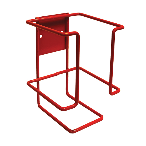 Support mural m&eacute;tallique pour bouteille d'&eacute;cran solaire de 1 L Planification Entrepots Molloy